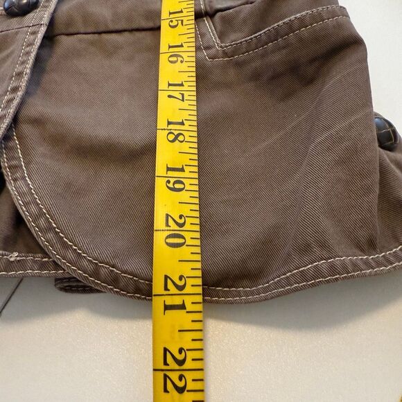 Nori Women’s Brown Cotton Peplum Style Blazer Size M - Picture 10 of 14